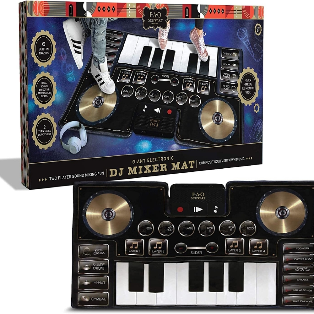 FAO Schwarz giant electronic mat